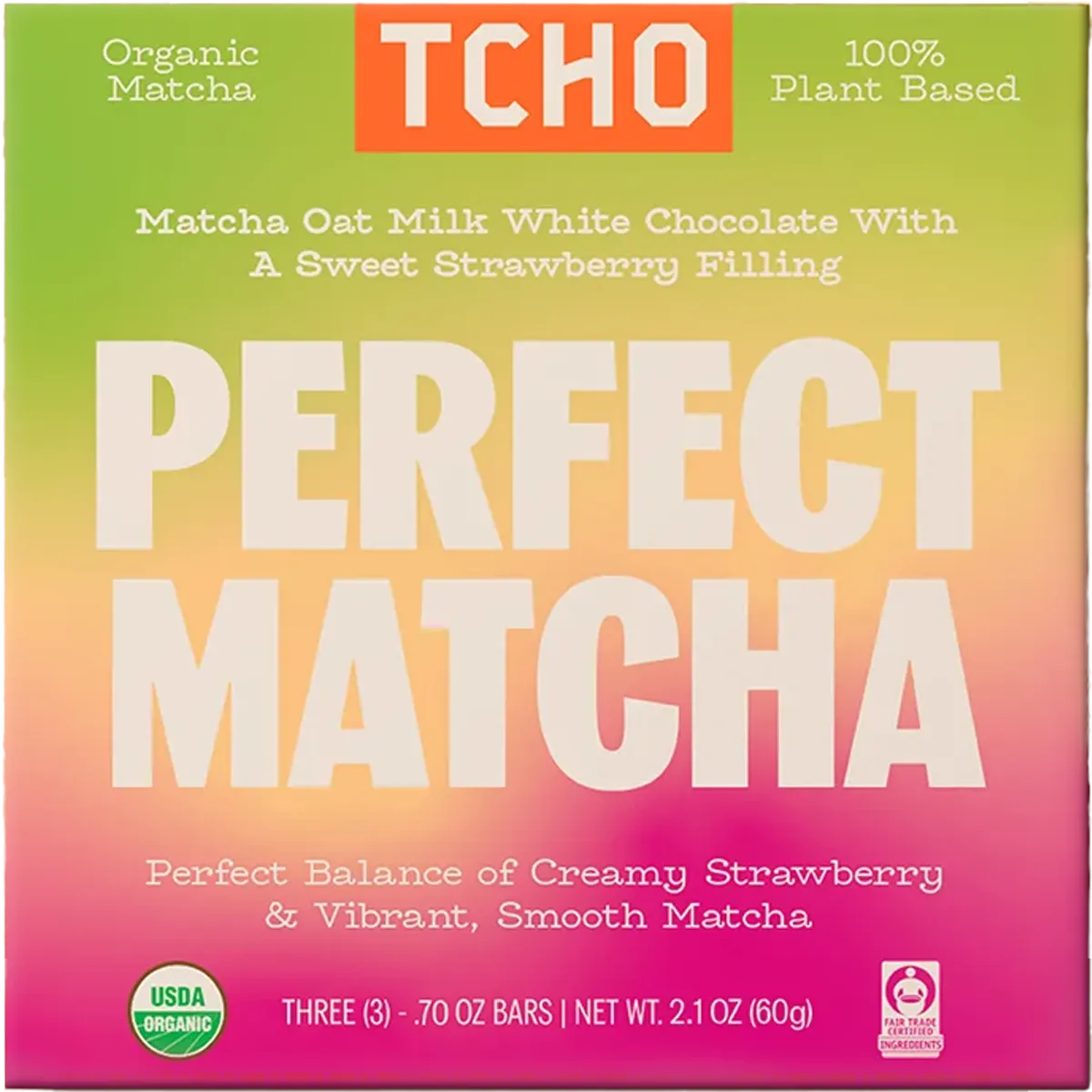 100% Plant Based 70g Bar