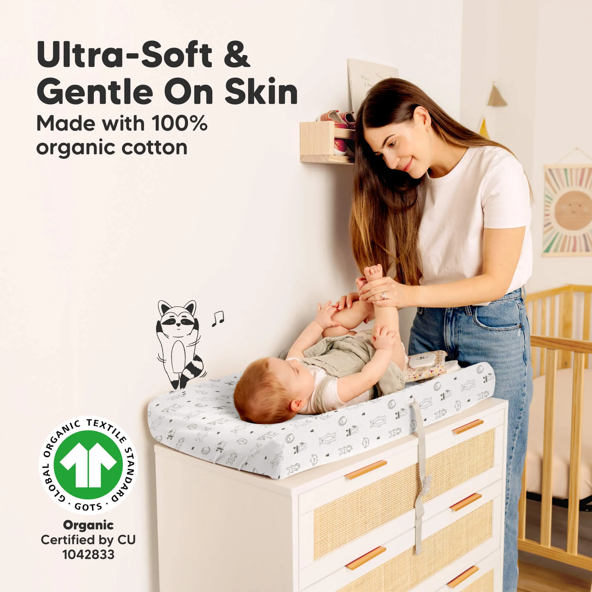 2-Pack Soothe Changing Pad Covers (Woodland)