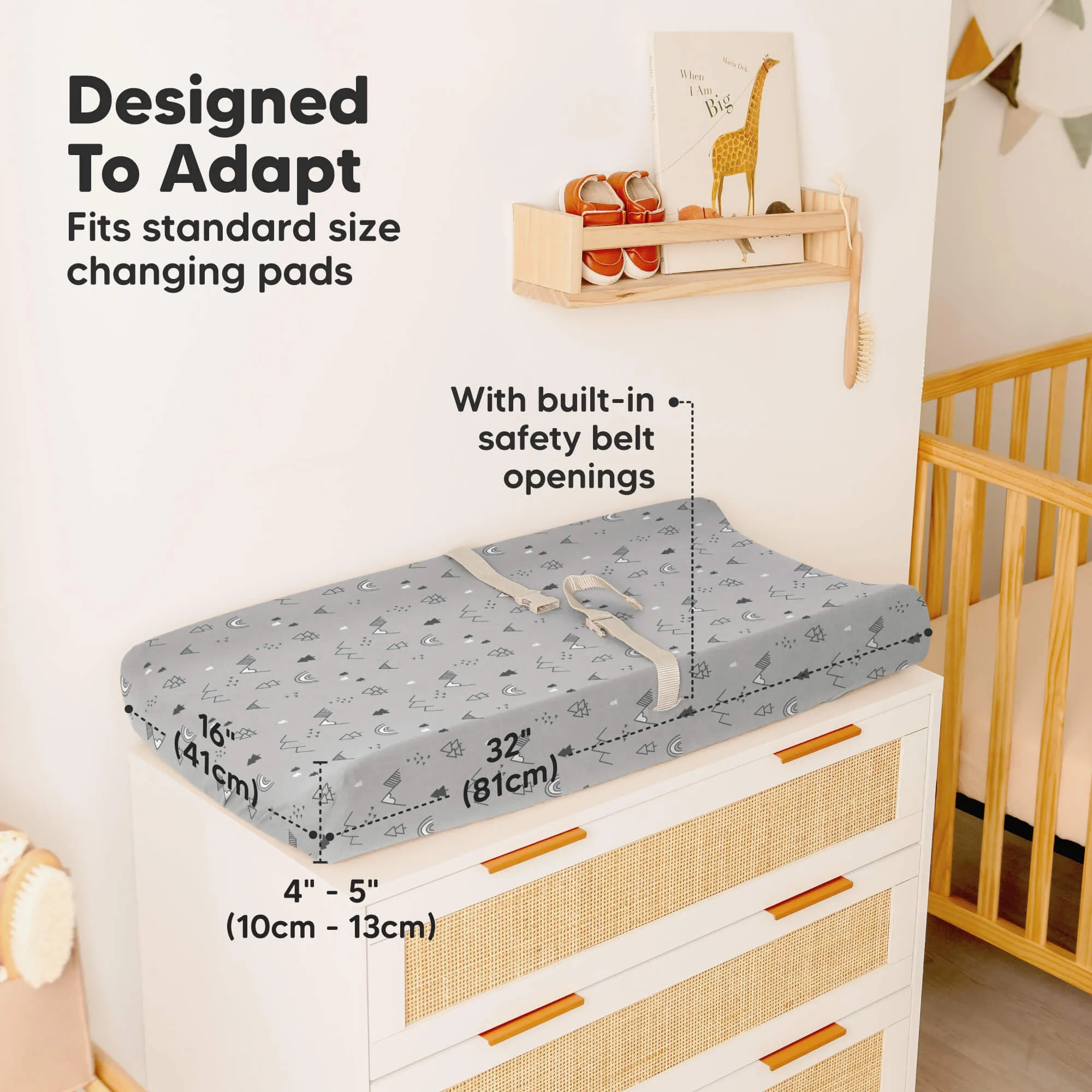 2-Pack Soothe Changing Pad Covers (Woodland)