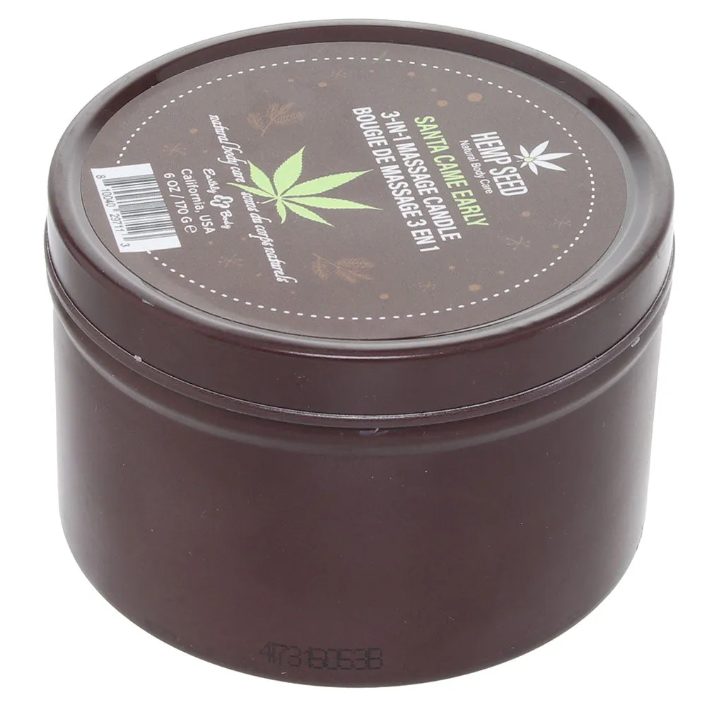 3-in-1 Massage Candle 6oz/170g in Santa Came Early