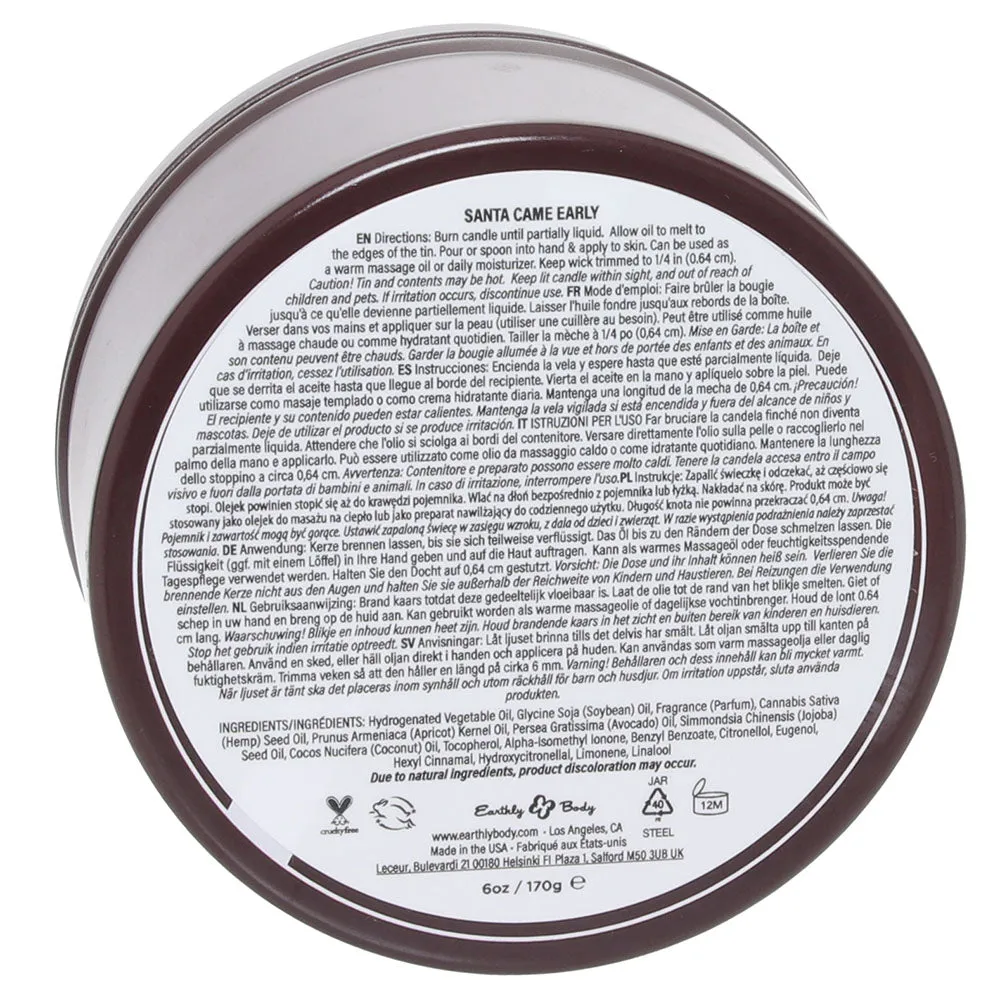 3-in-1 Massage Candle 6oz/170g in Santa Came Early