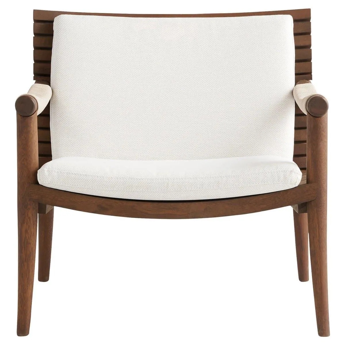 Acqua Chair - Off-White Geometric Weave