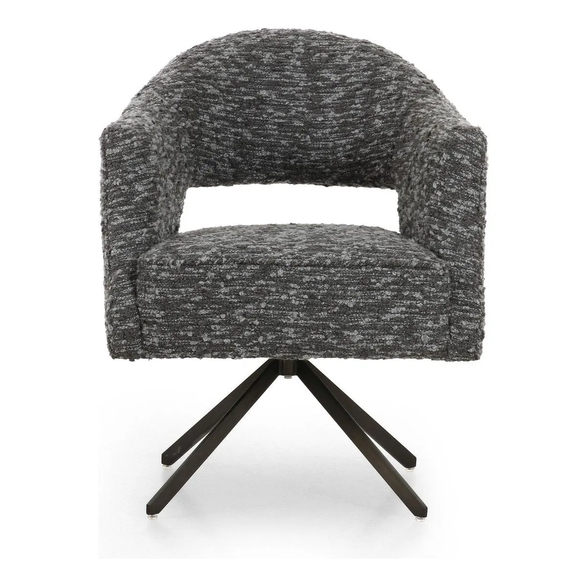 Adeline Desk Chair - Solema Charcoal
