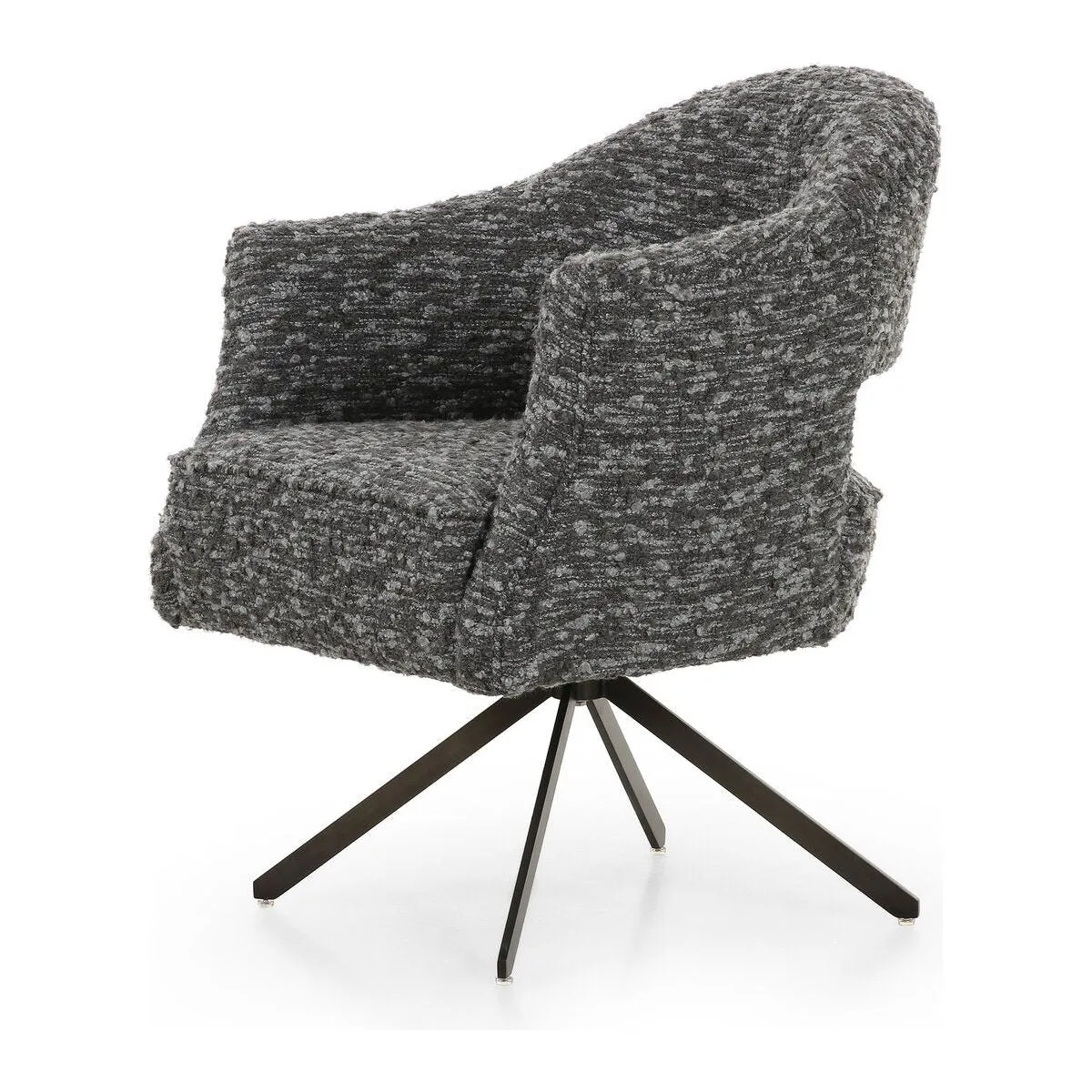 Adeline Desk Chair - Solema Charcoal