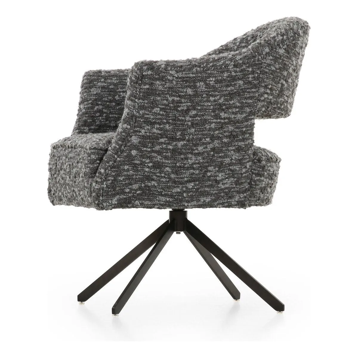 Adeline Desk Chair - Solema Charcoal