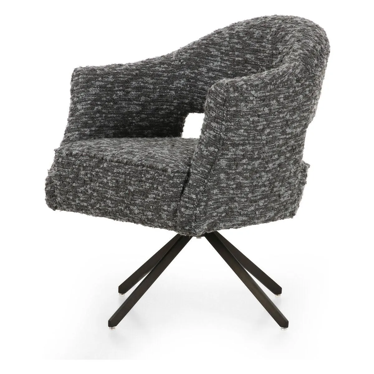 Adeline Desk Chair - Solema Charcoal