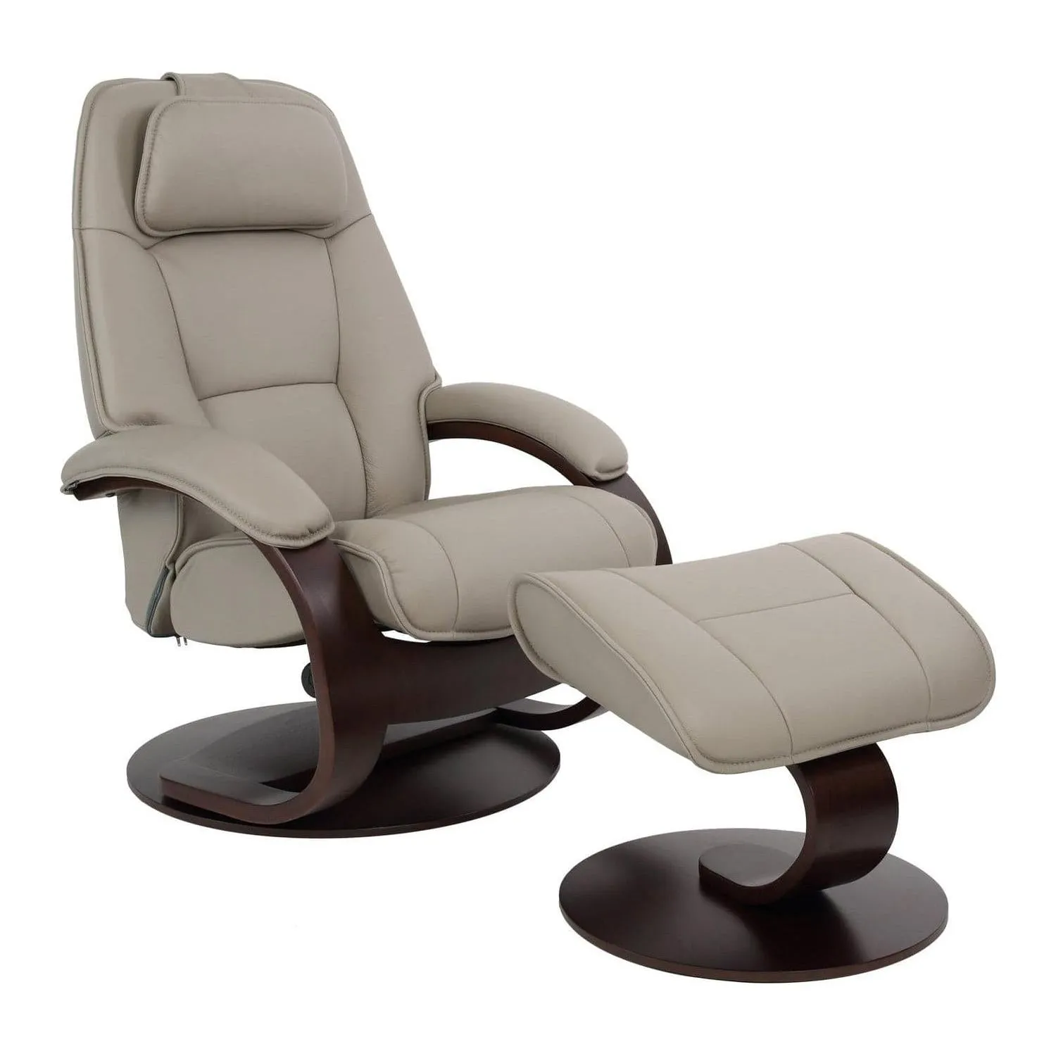 Admiral C Chair With Footstool Soft Parts