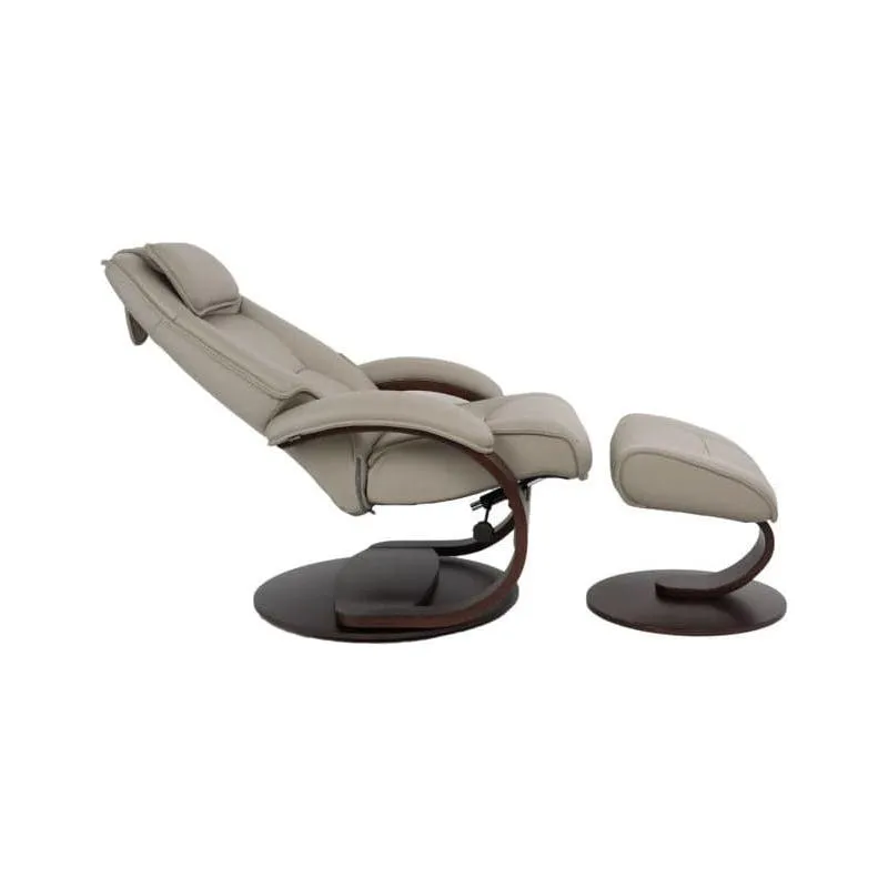 Admiral C Chair With Footstool Soft Parts