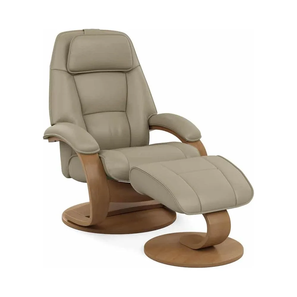 Admiral C Chair With Footstool Soft Parts