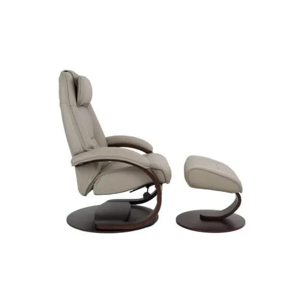 Admiral C Chair With Footstool Soft Parts