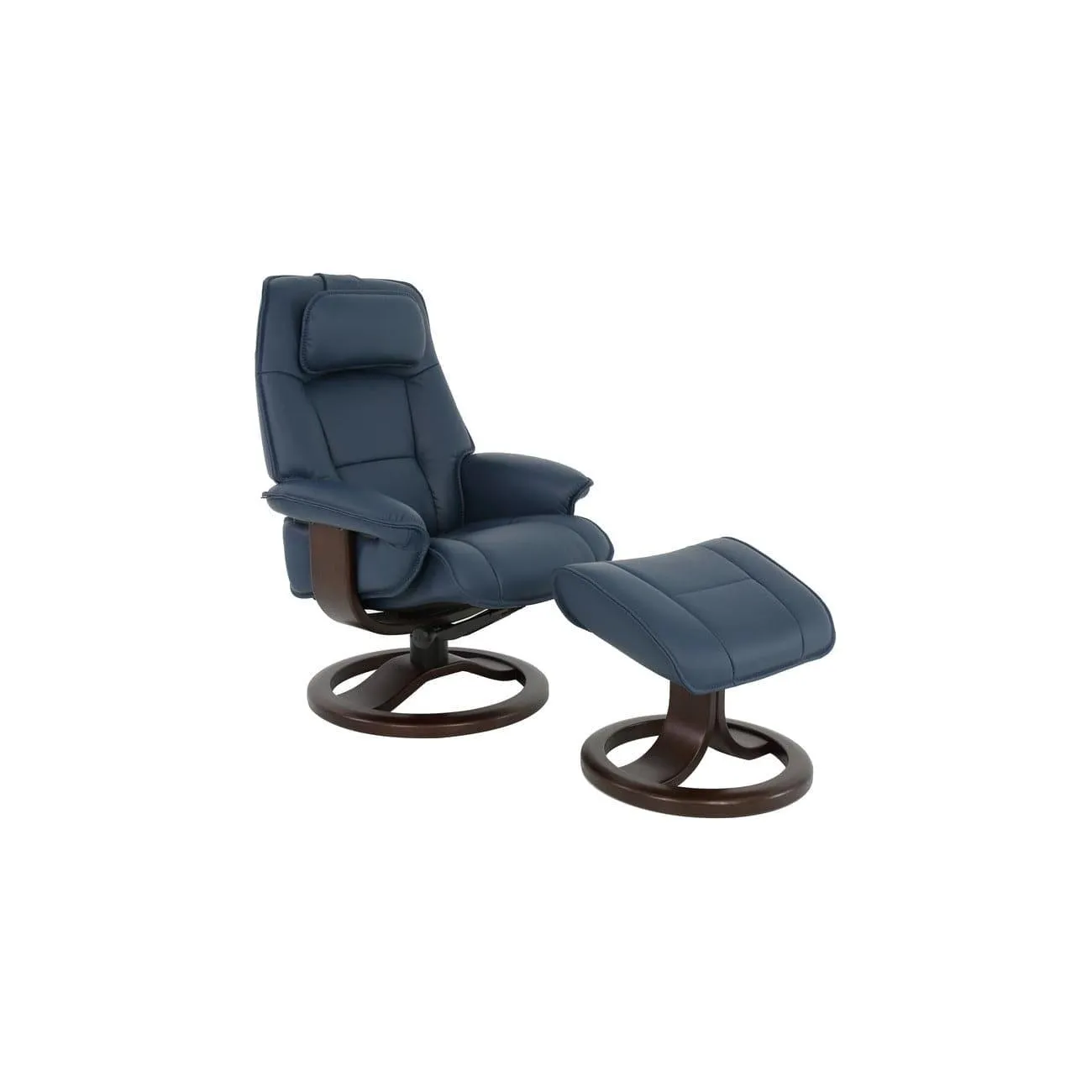 Admiral R Chair With Footstool Soft Parts