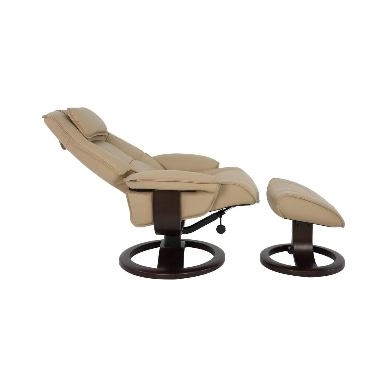 Admiral R Chair With Footstool Soft Parts