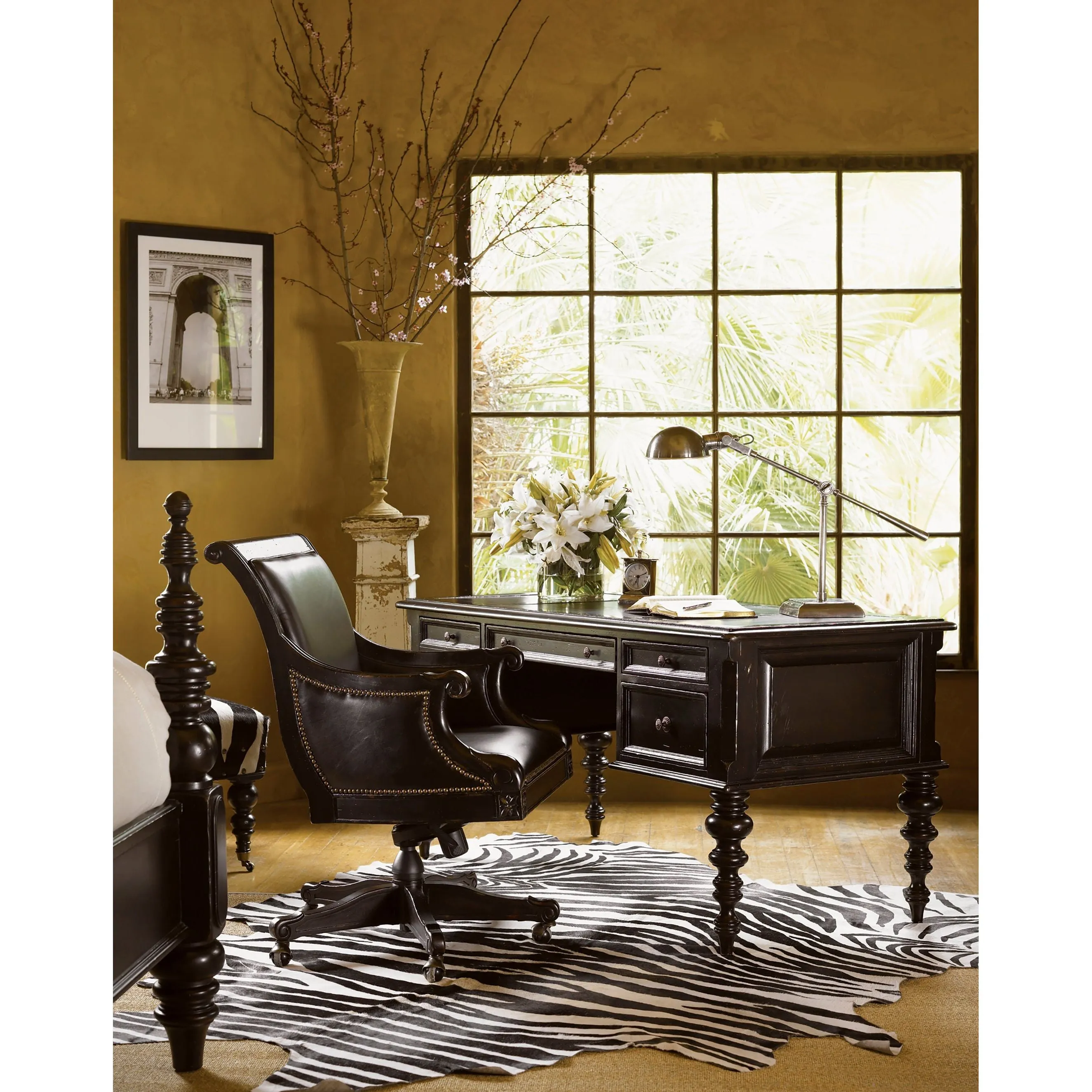 Admiralty Desk Chair - Tamarind