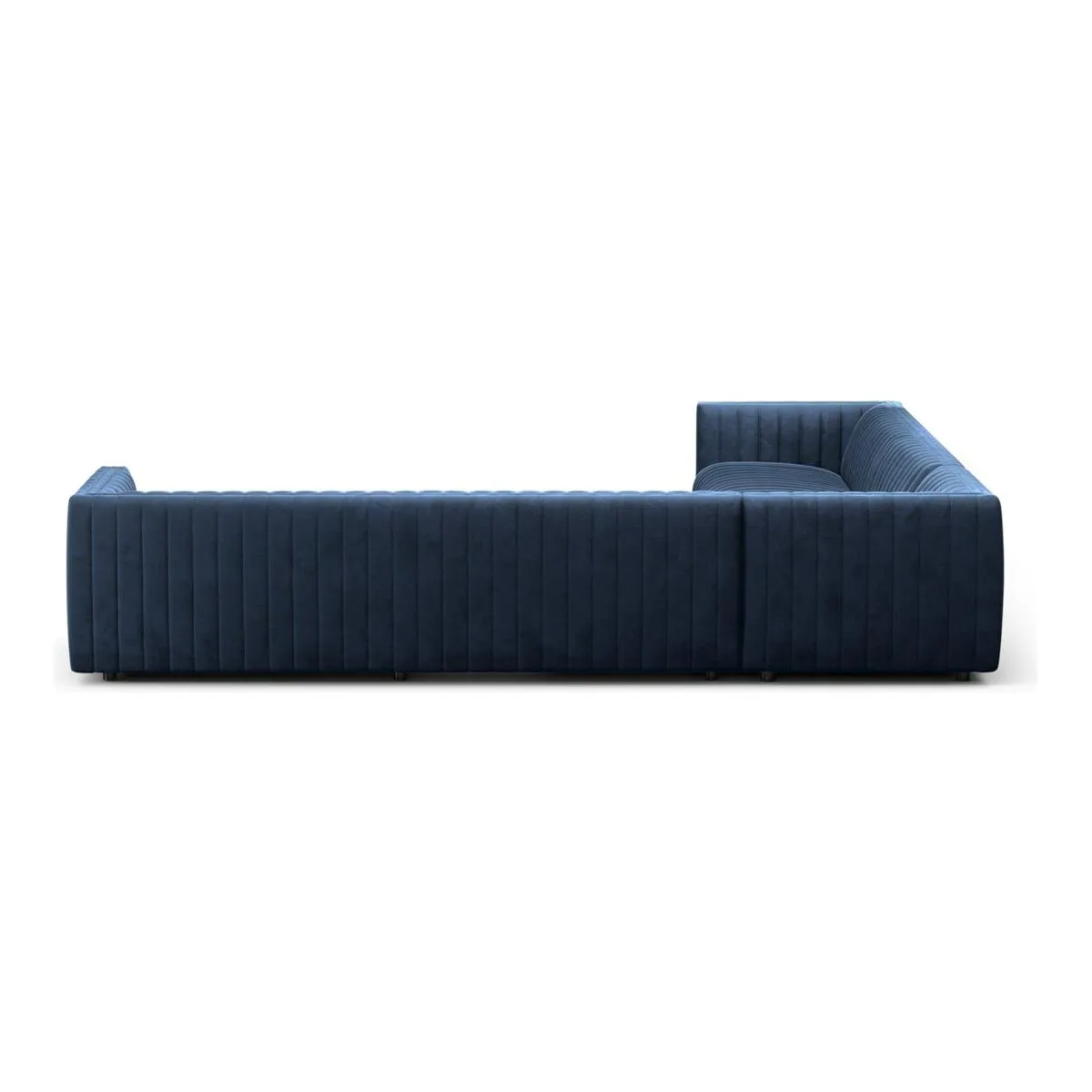 Alexander 3-Piece Corner Sectional - Sapphire Navy - 126"