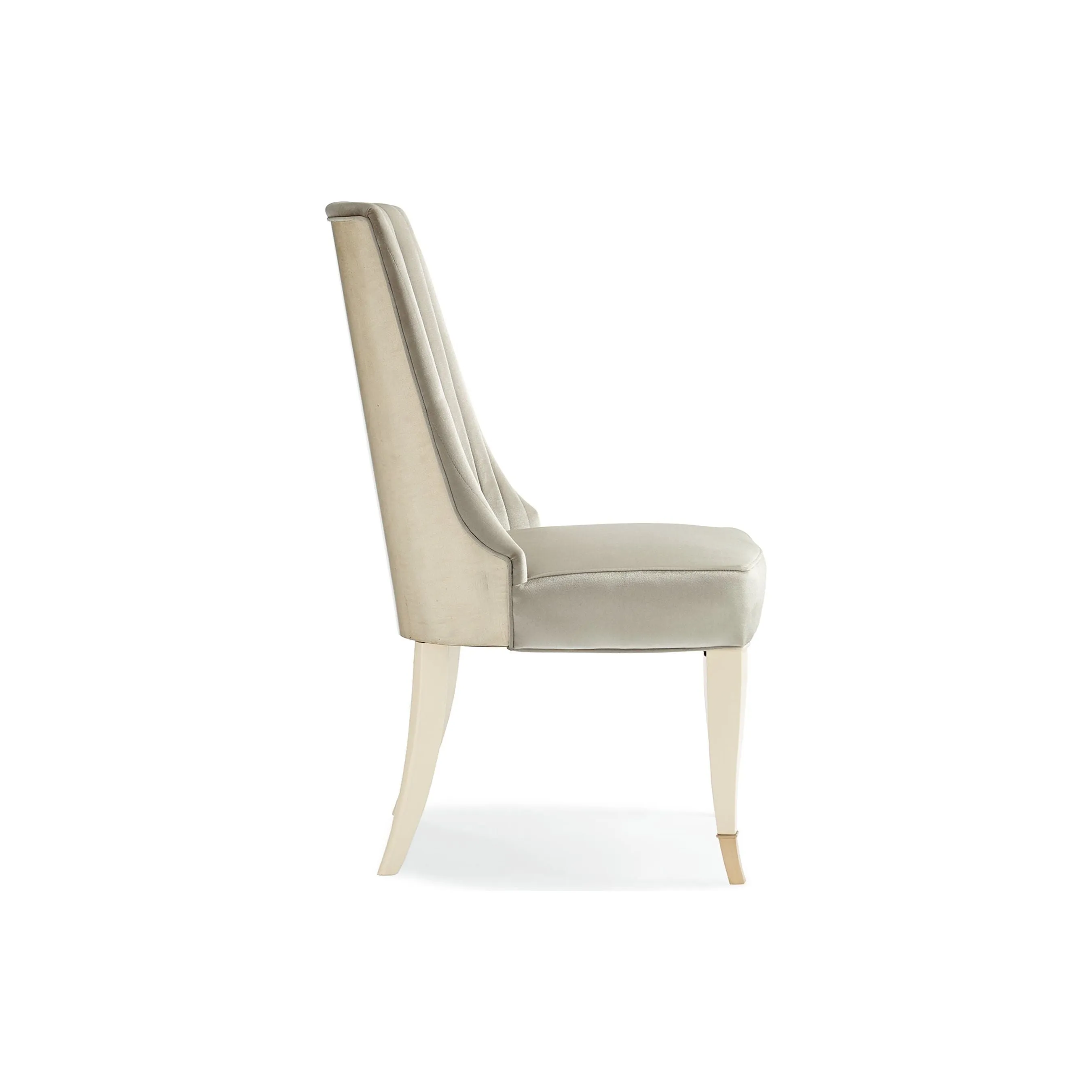 Align Dining Chair - Silver, Off White
