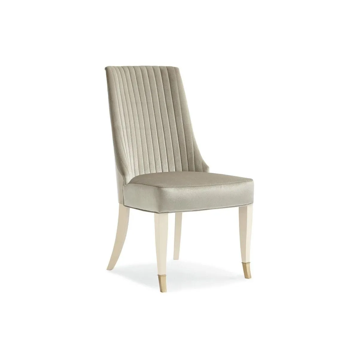 Align Dining Chair - Silver, Off White