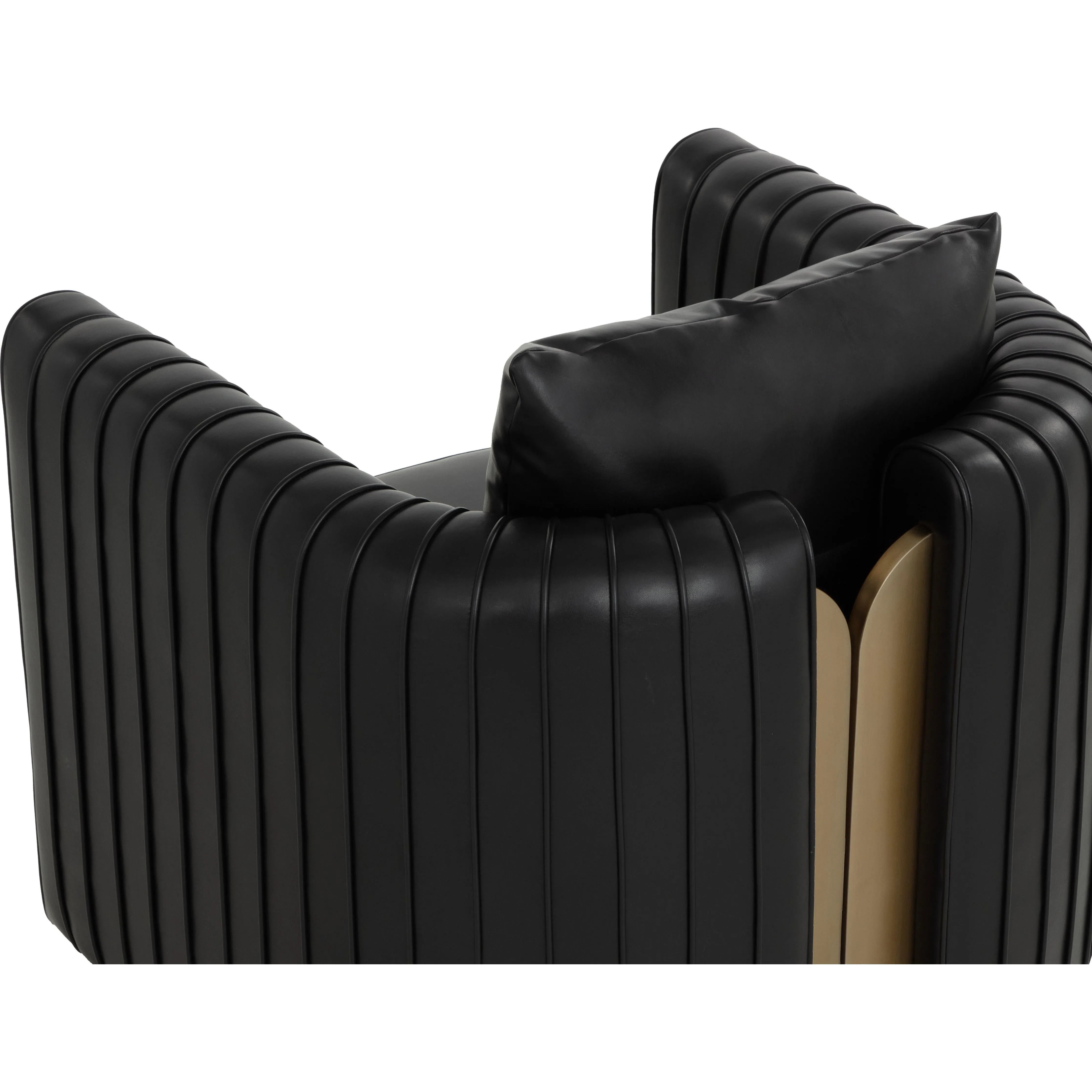 Alix Lounge Chair - Cantina Black