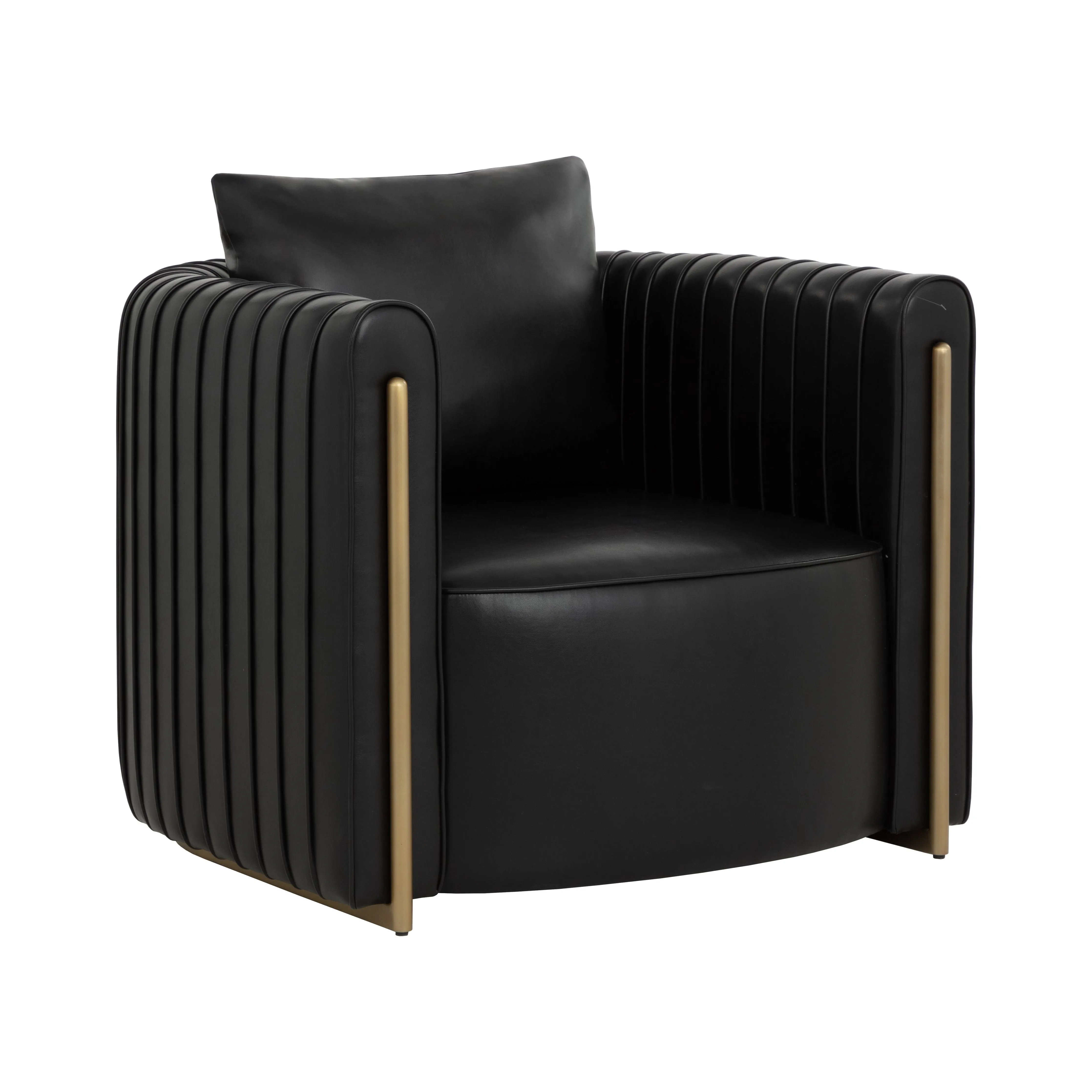 Alix Lounge Chair - Cantina Black