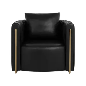 Alix Lounge Chair - Cantina Black