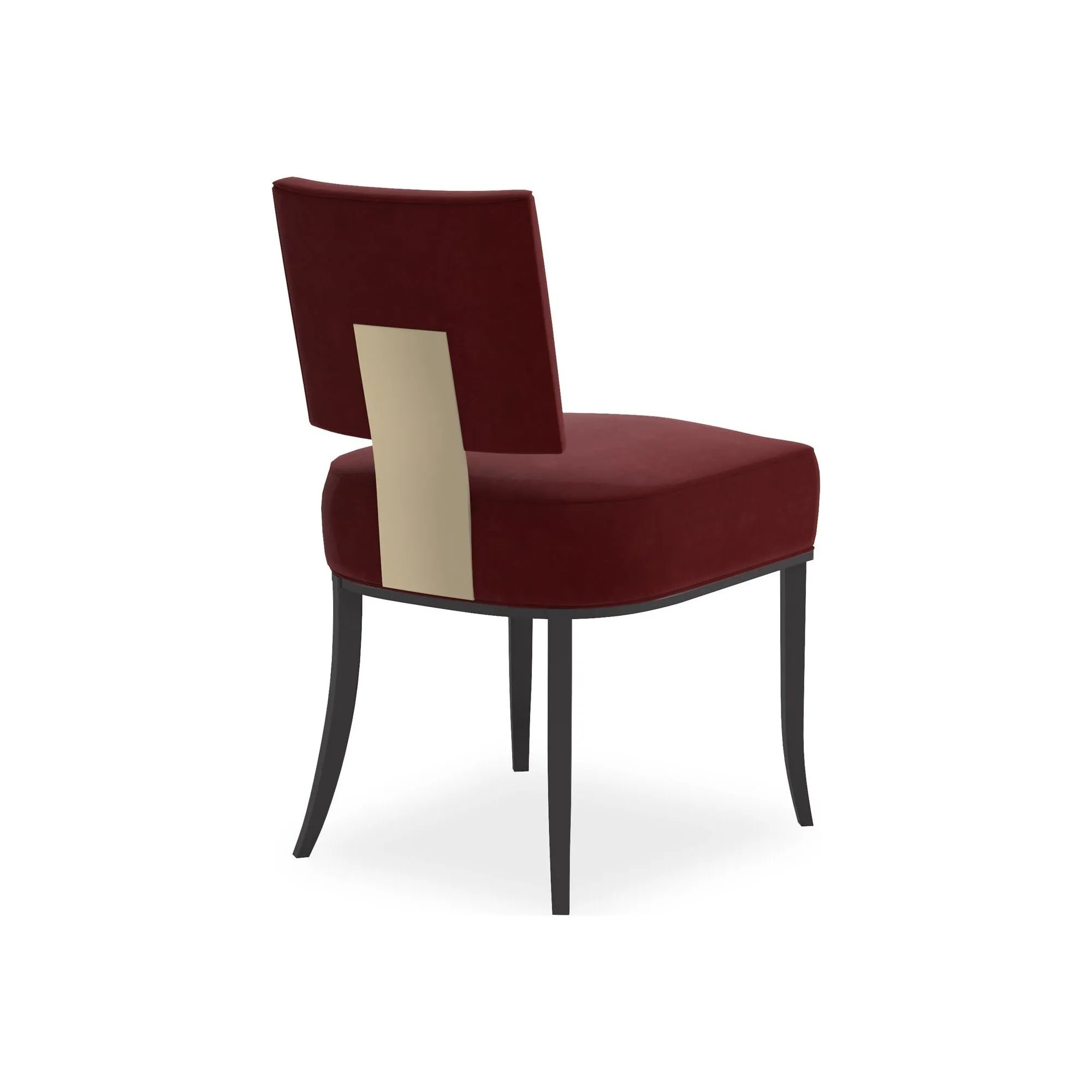 Allocated Side Dining Chair - Black, Gold
