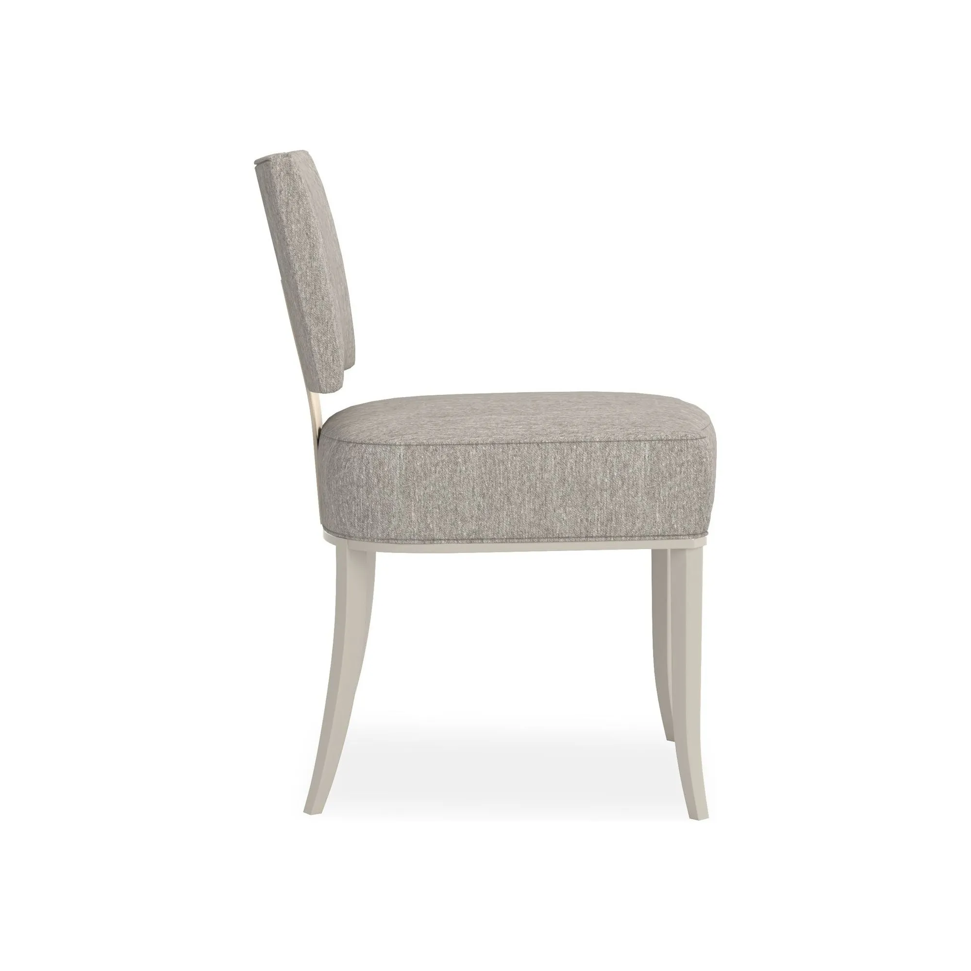 Allocated Side Dining Chair - White, Gold