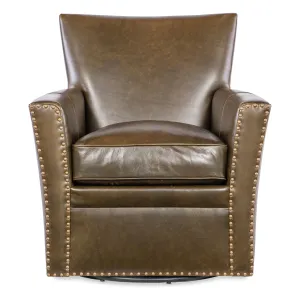 Amara Swivel Chair - Green