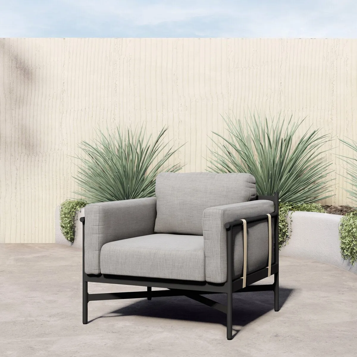 Amaya Outdoor Chair - Venao Grey