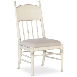 Americana Upholstered Seat Side Chair - Whites