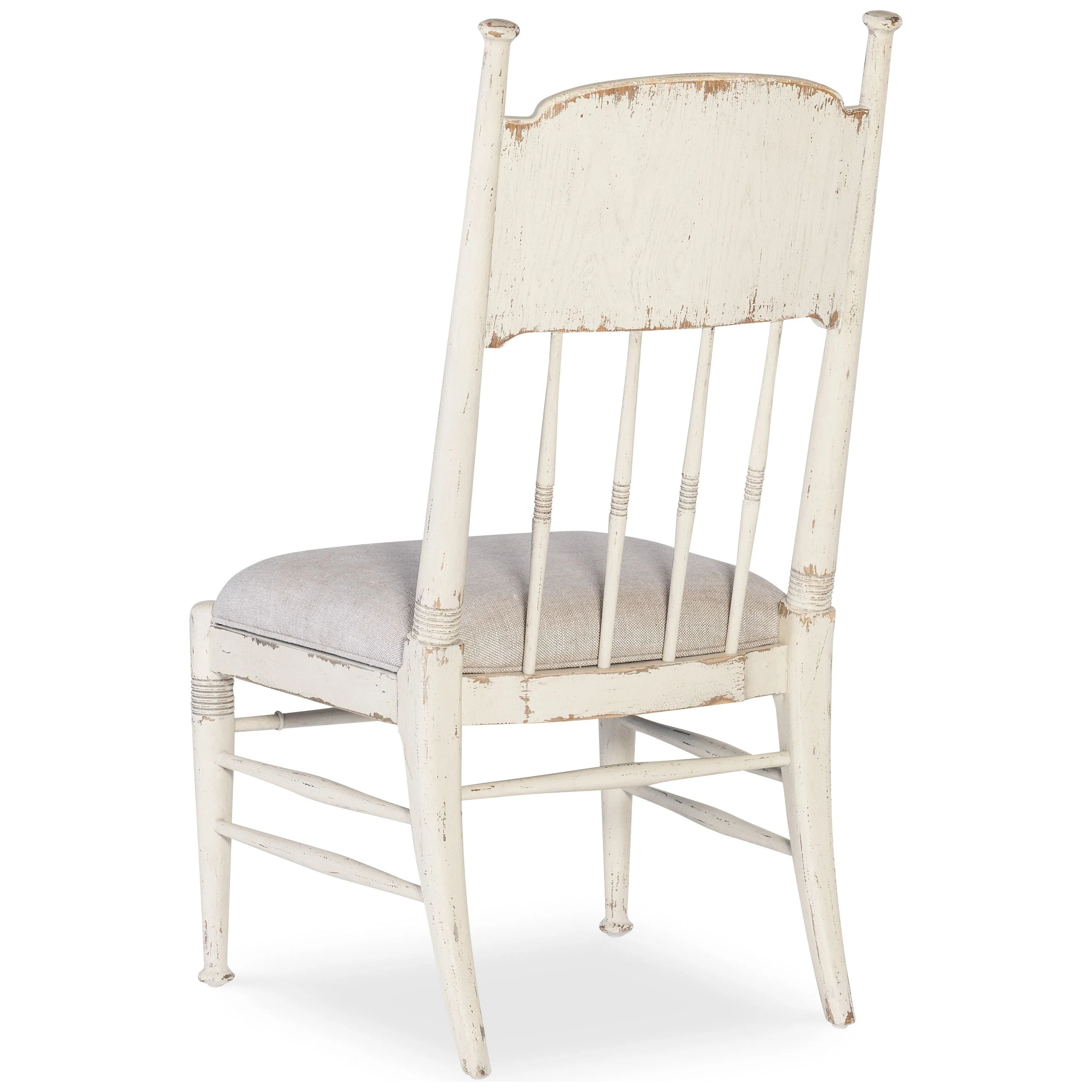 Americana Upholstered Seat Side Chair - Whites