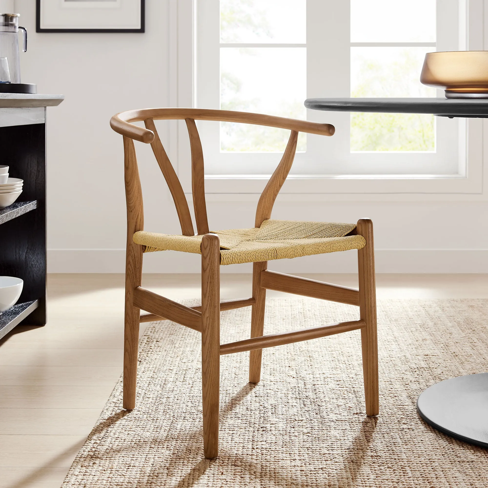 Amish 29" Wood Dining Chair by Modway