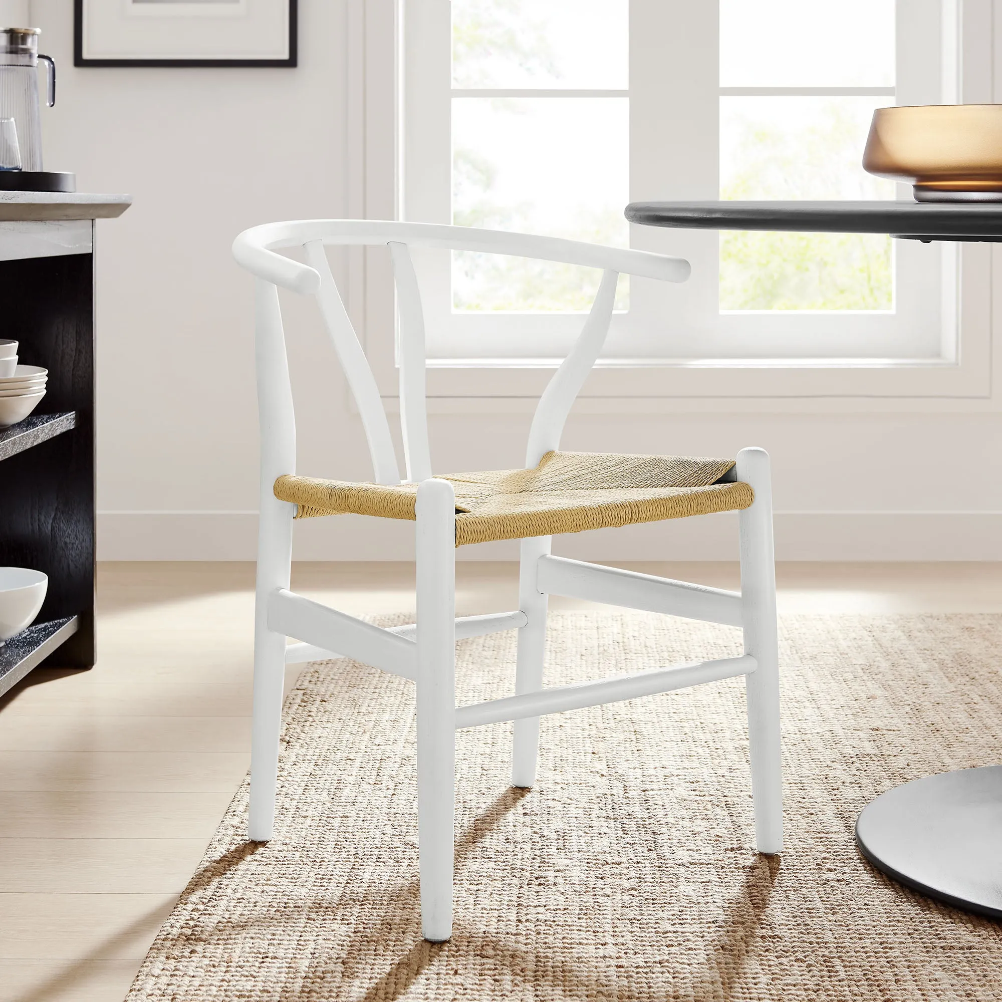 Amish 29" Wood Dining Chair by Modway