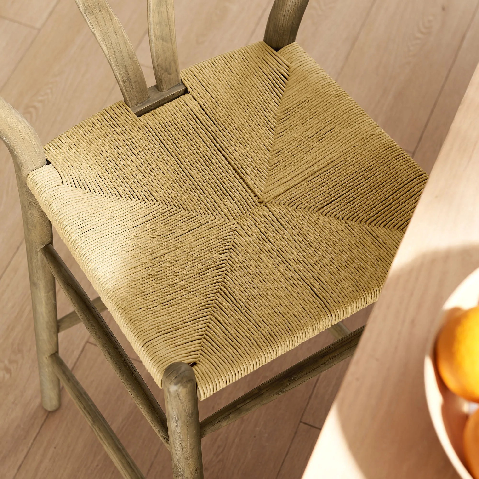 Amish Wood Bar Stool by Modway