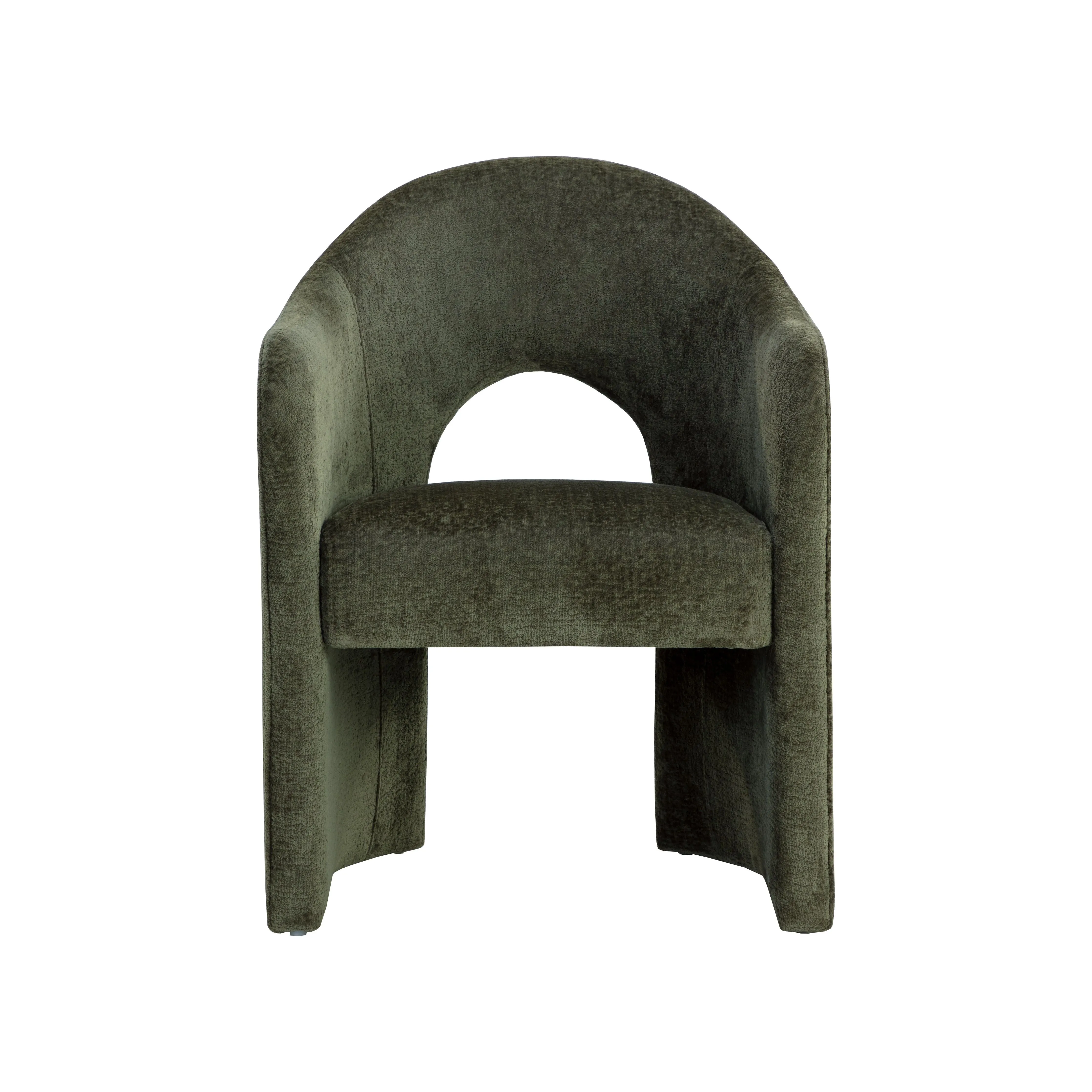Anaya Dining Armchair - Bergen Olive