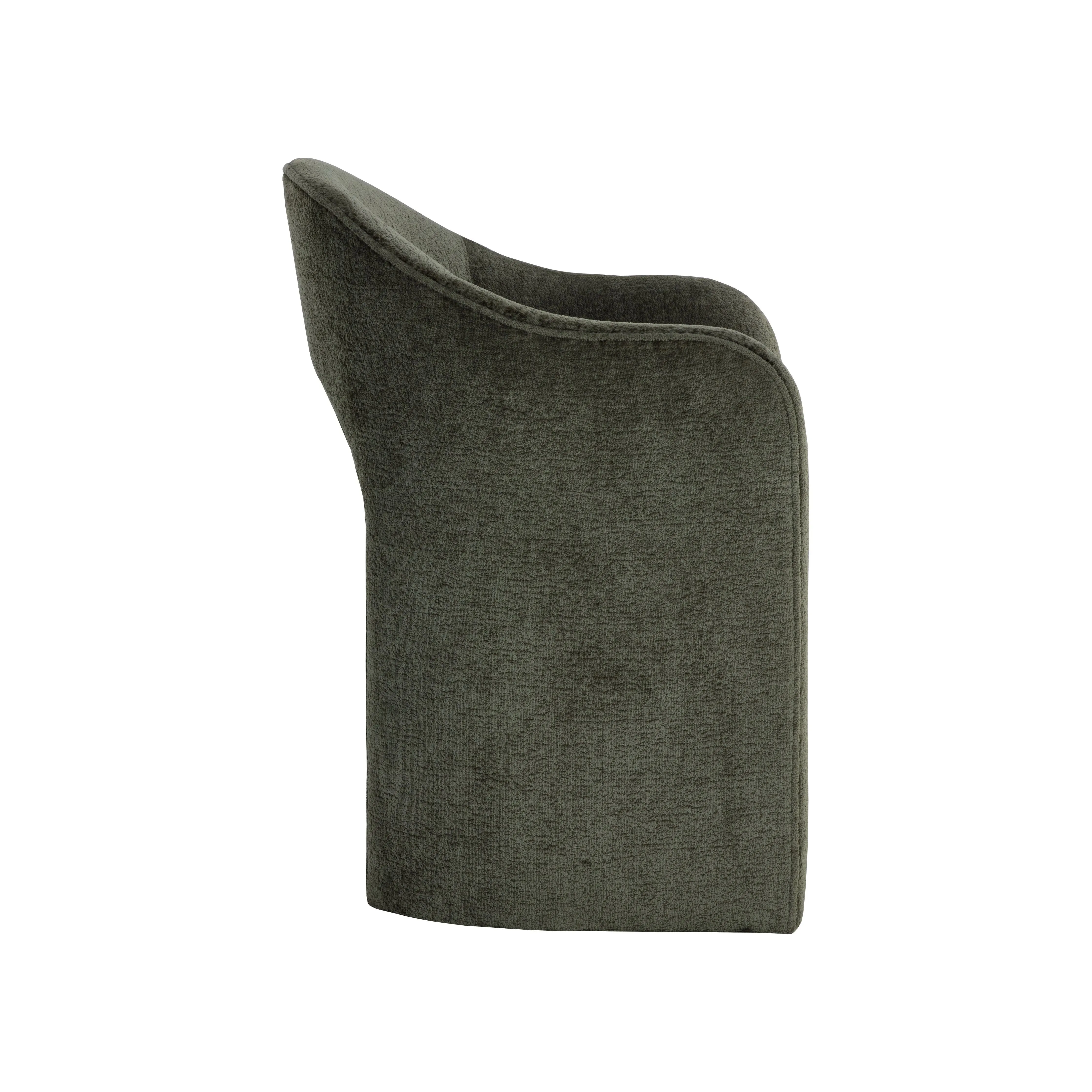Anaya Dining Armchair - Bergen Olive