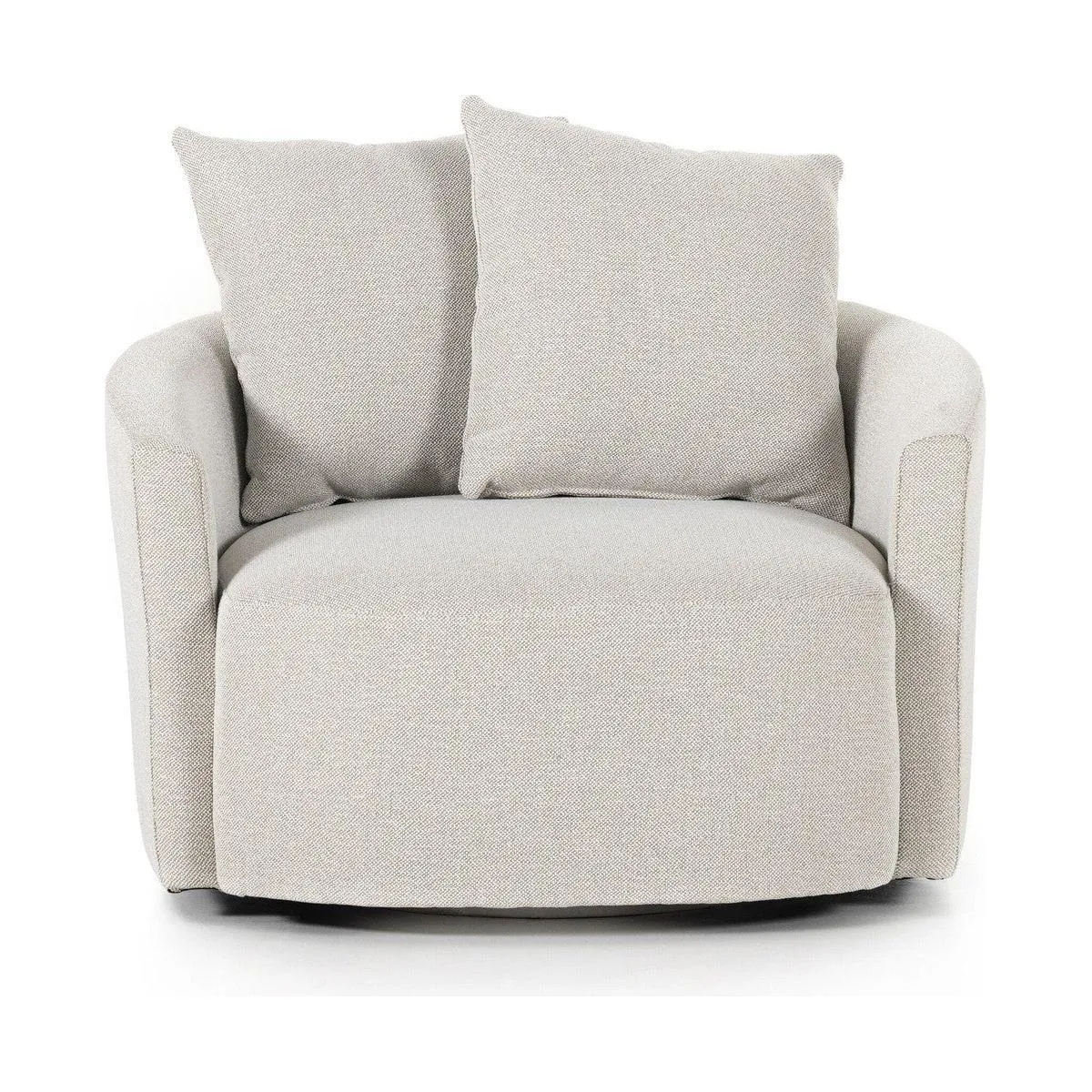 Anaya Swivel Chair - Delta Bisque