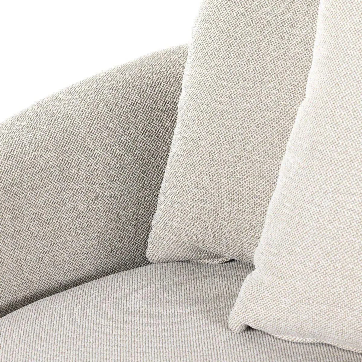 Anaya Swivel Chair - Delta Bisque