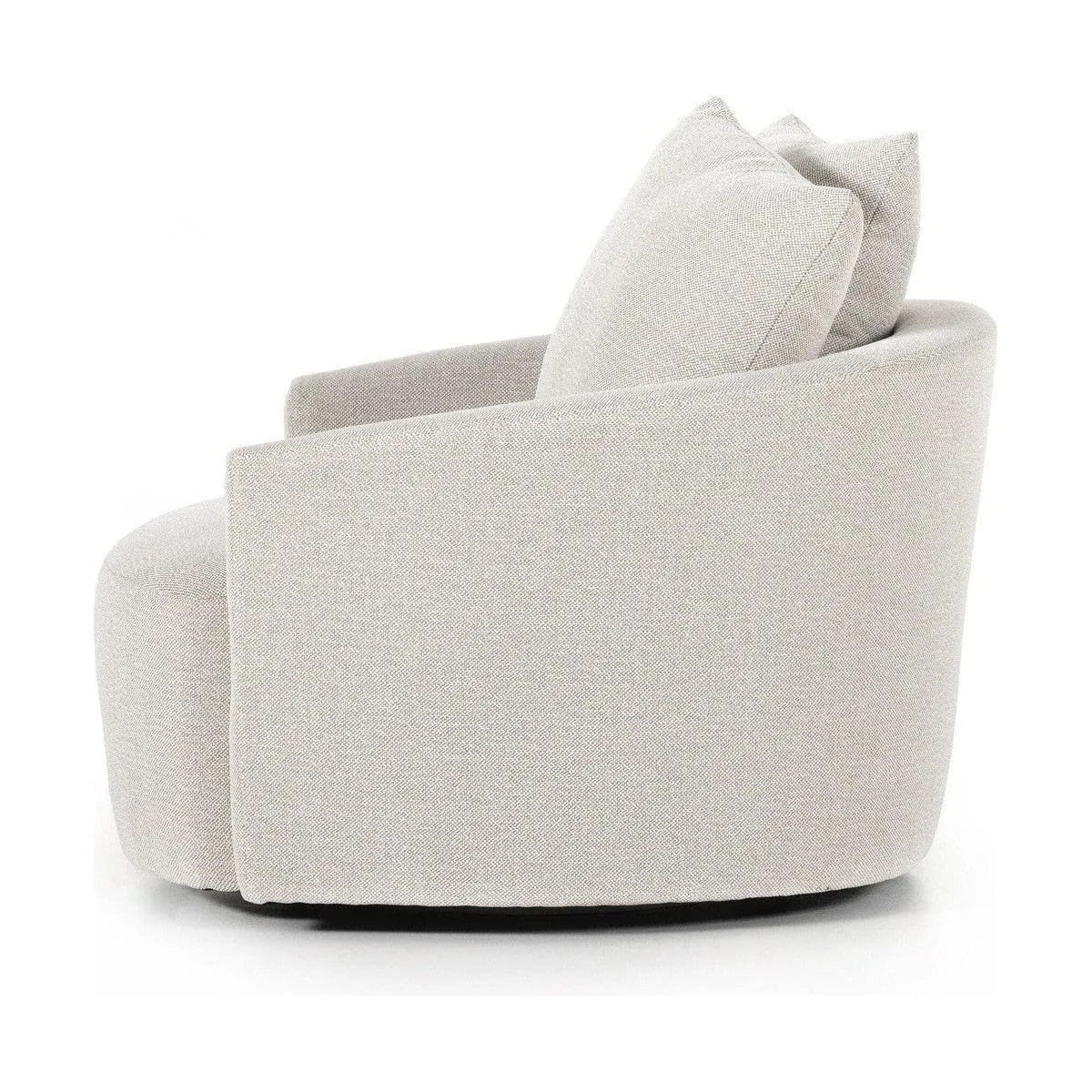 Anaya Swivel Chair - Delta Bisque