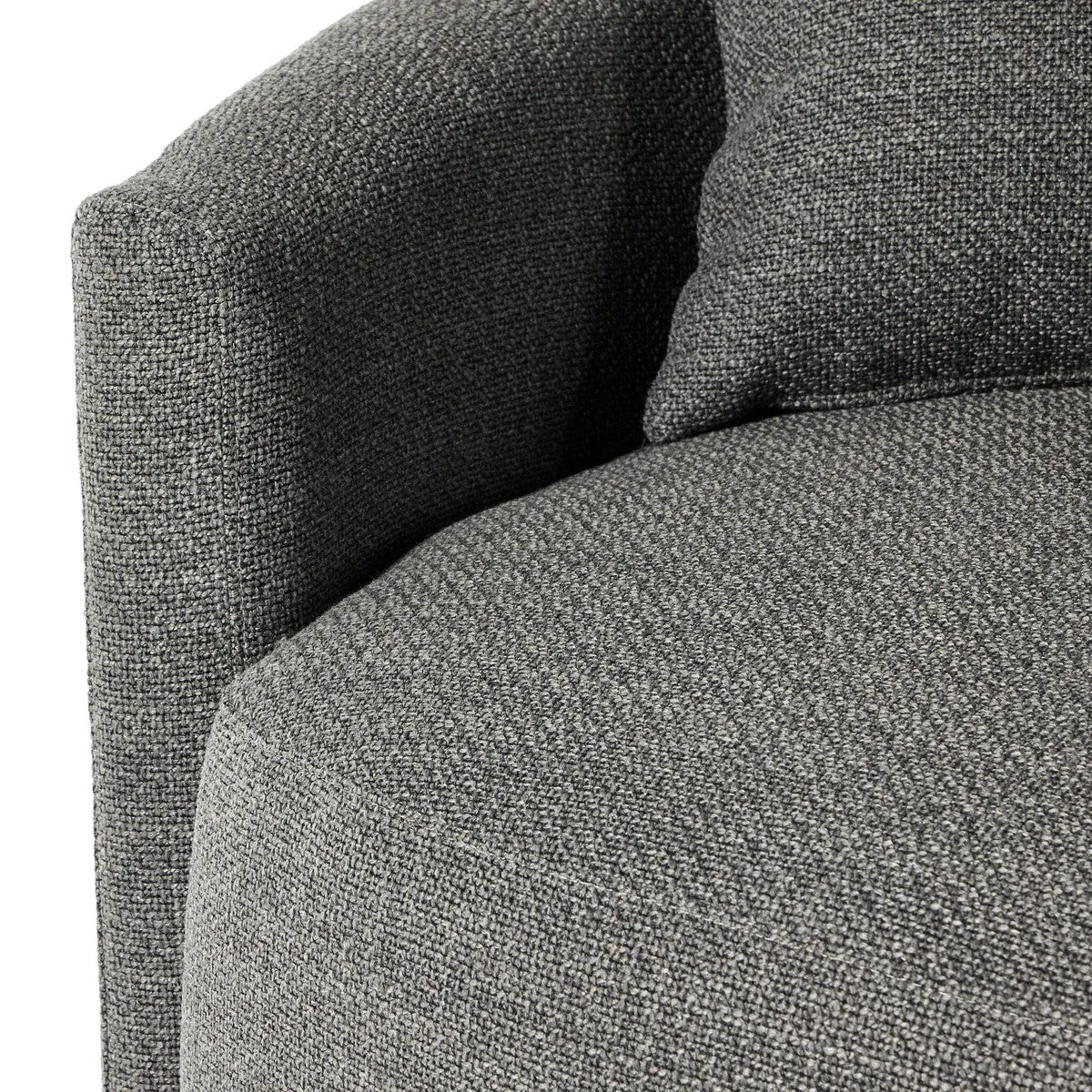 Anaya Swivel Chair - Gibson Smoke
