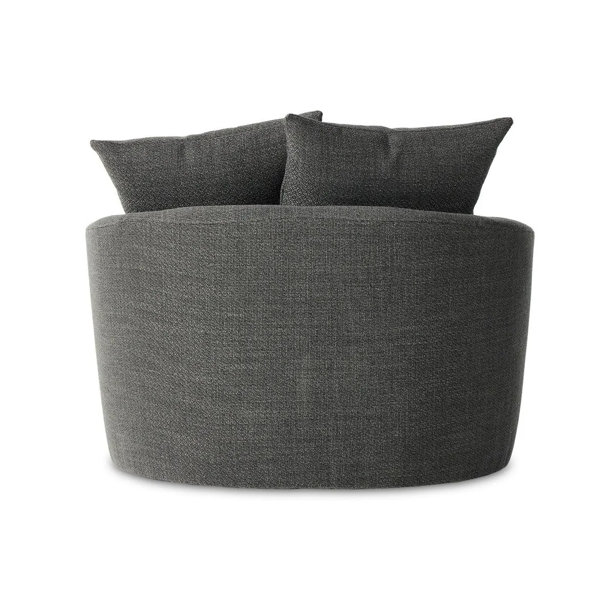 Anaya Swivel Chair - Gibson Smoke