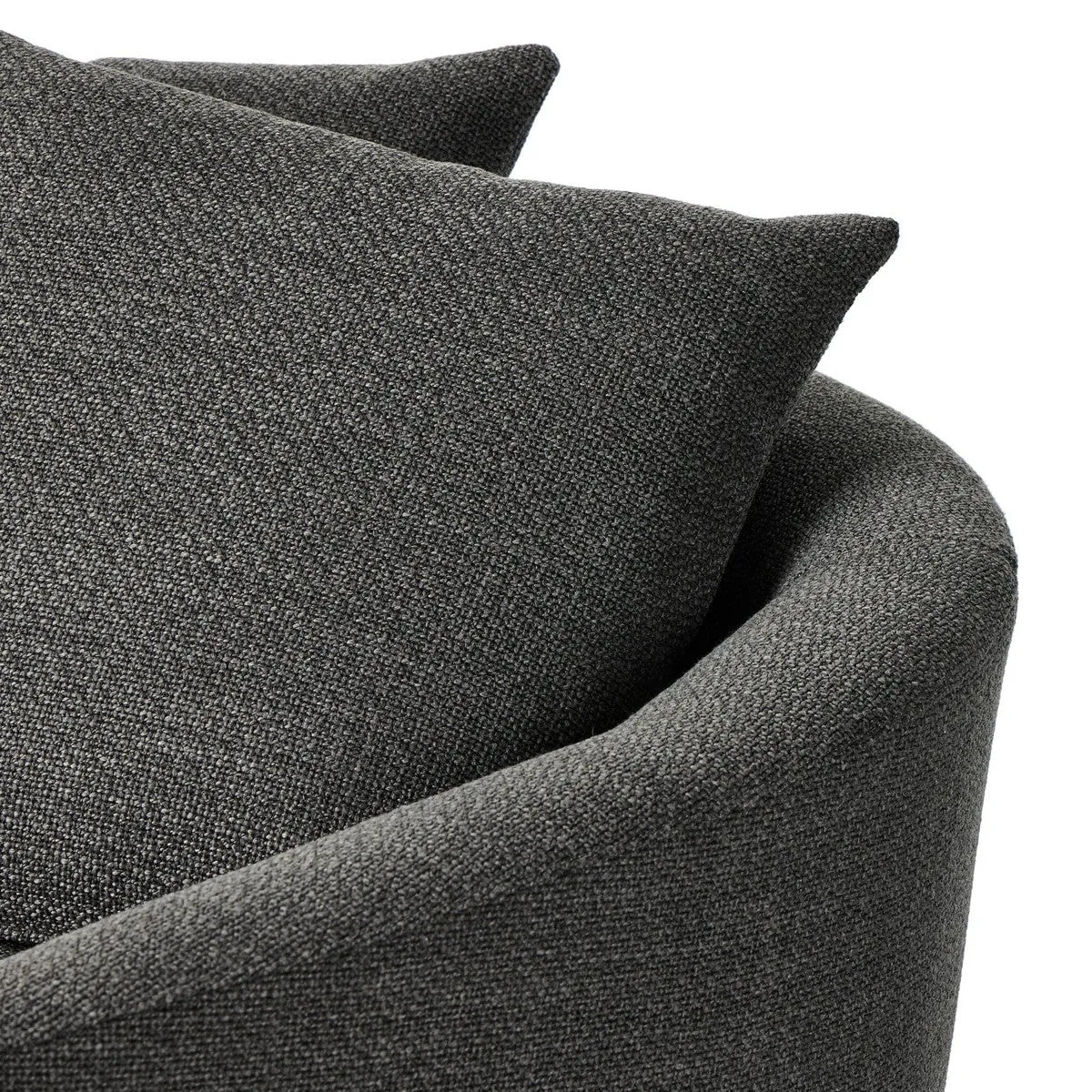 Anaya Swivel Chair - Gibson Smoke