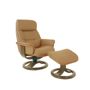 Anne R Recliner with Footstool