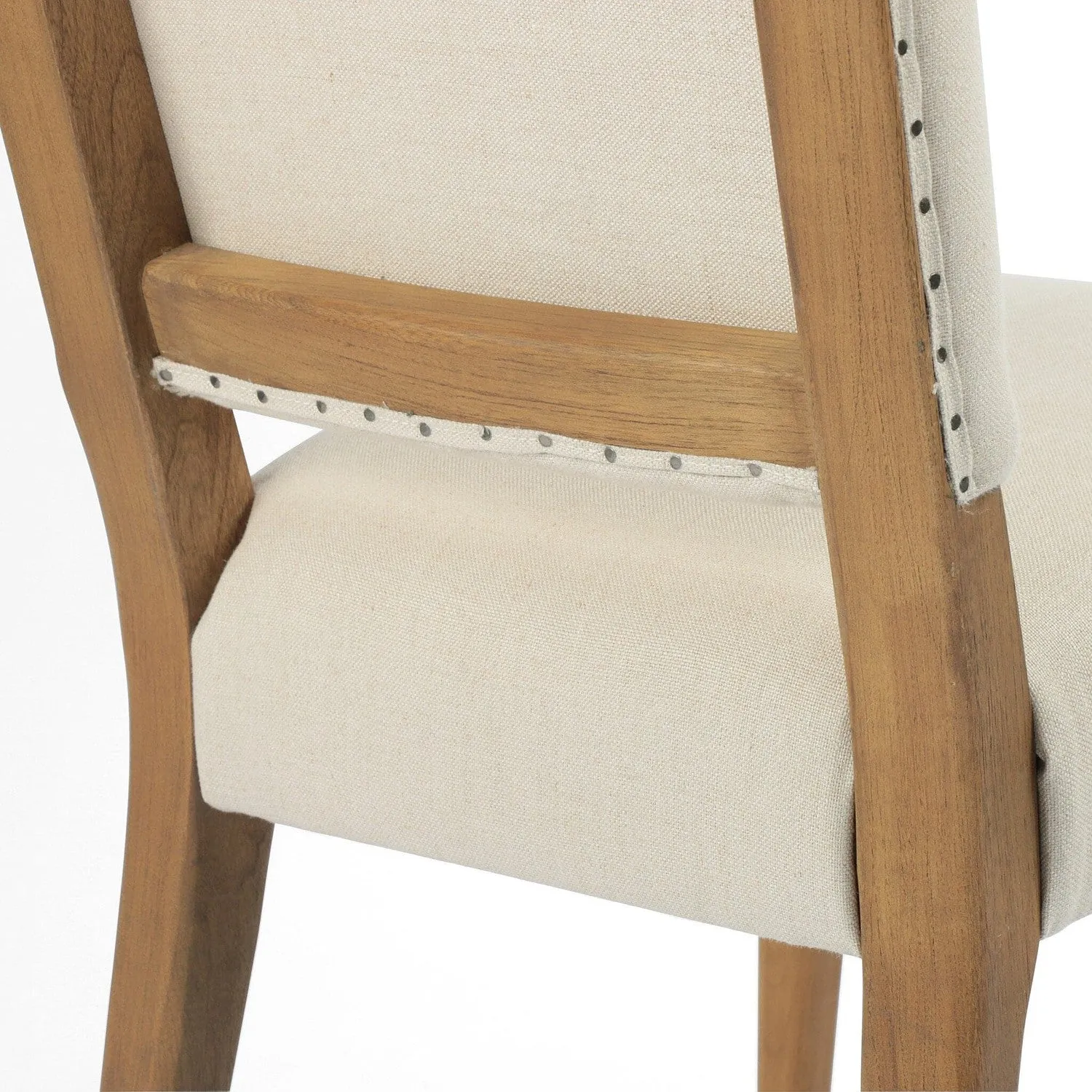 Anouk Dining Chair - Dark Linen