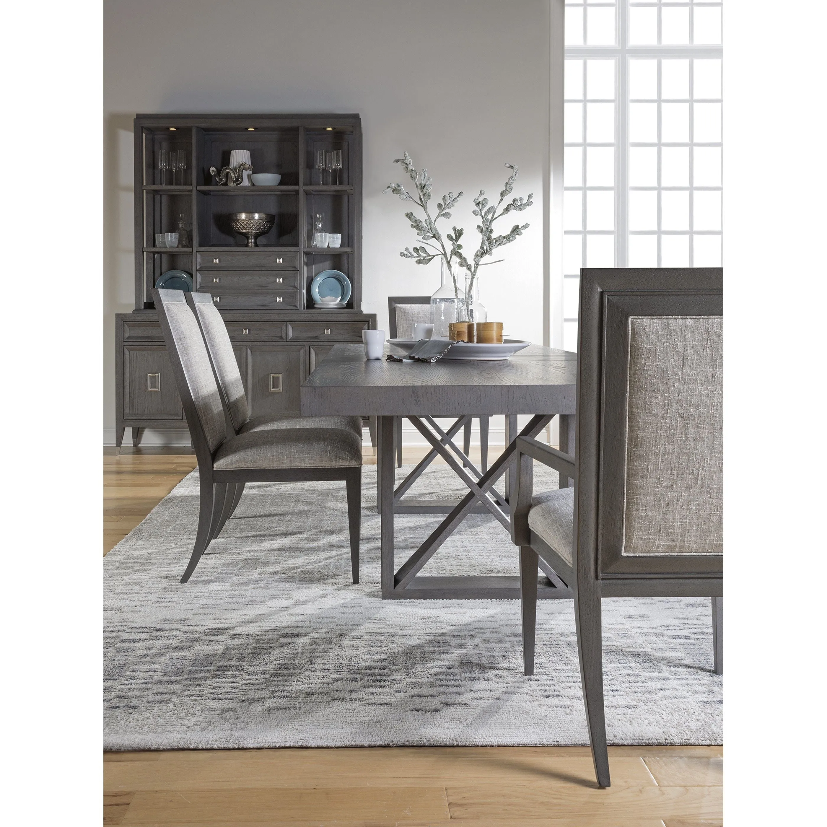 Appellation Upholstered Side Chair - Gray