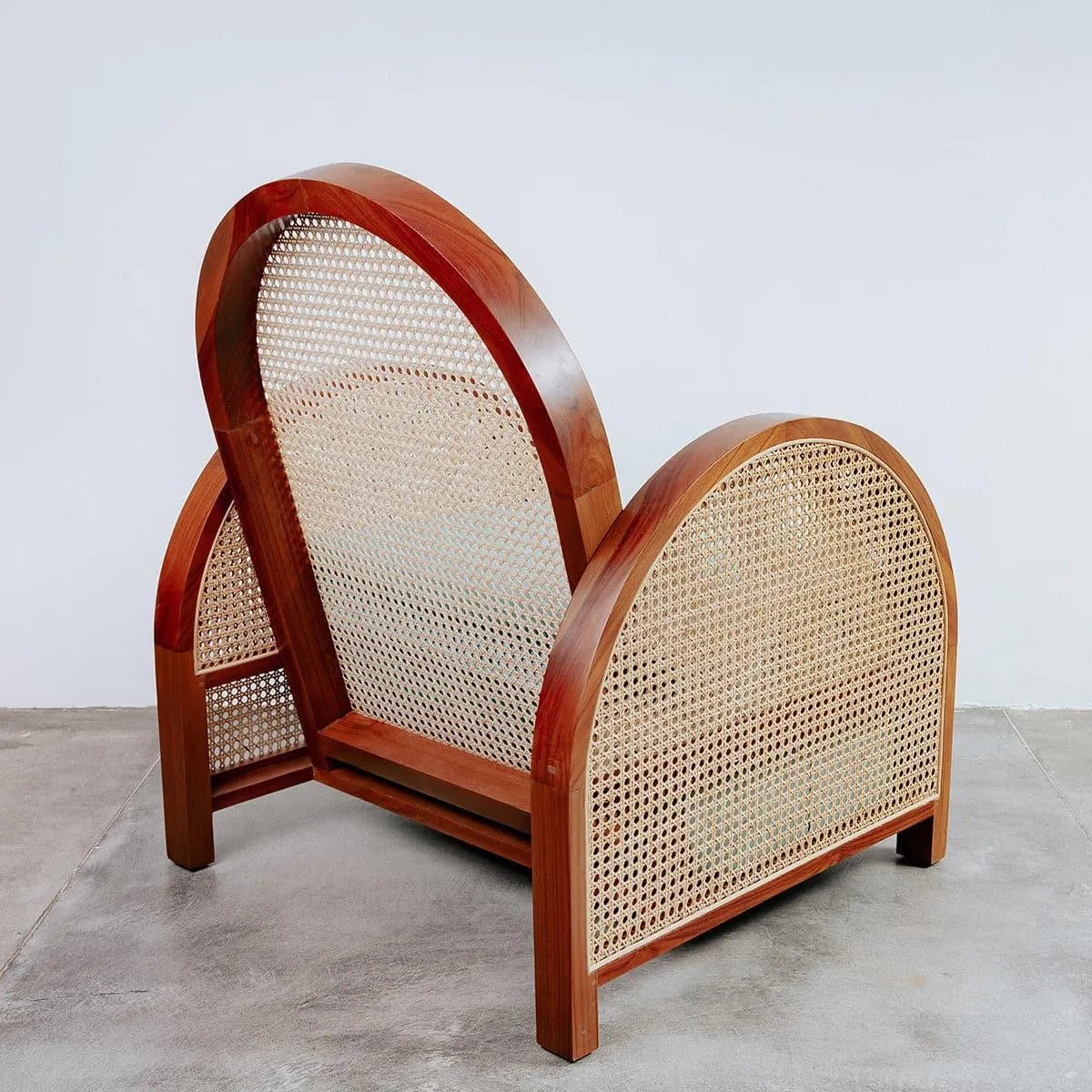 Arc Cane Lounge Chair