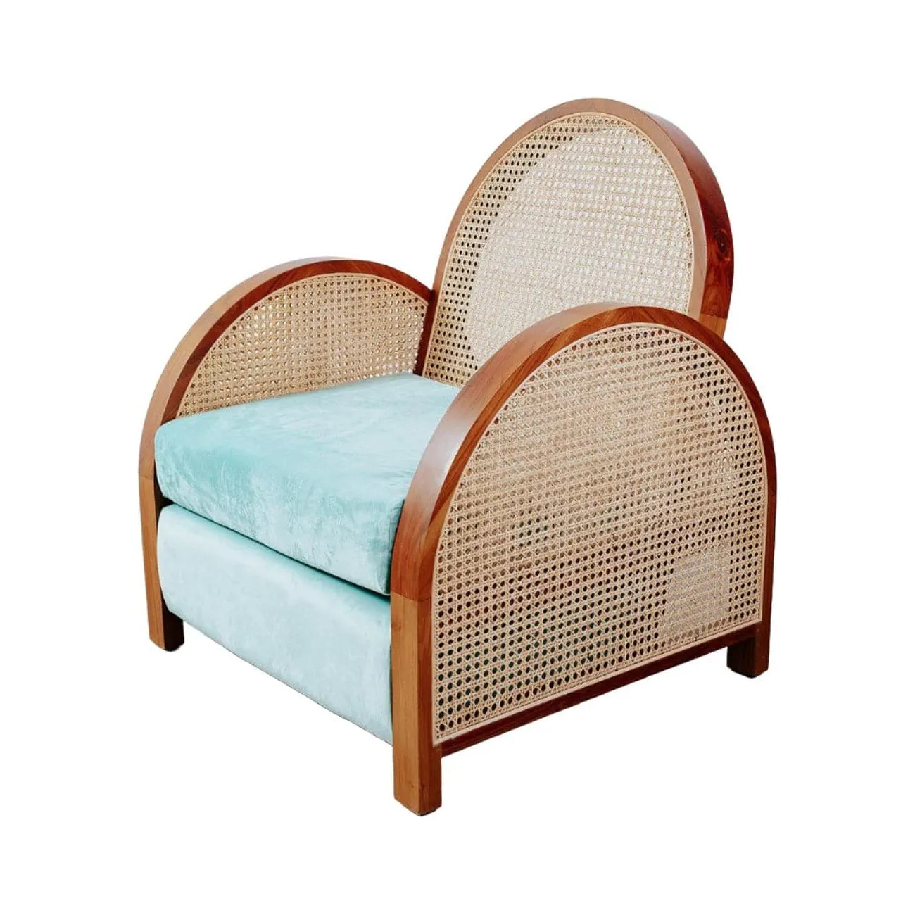 Arc Cane Lounge Chair