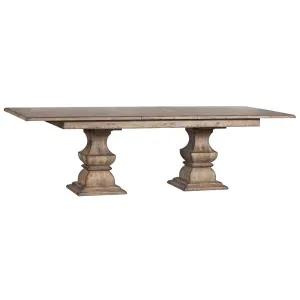 Arcadian Dining Table - Burnished Oak - White Oak Solids