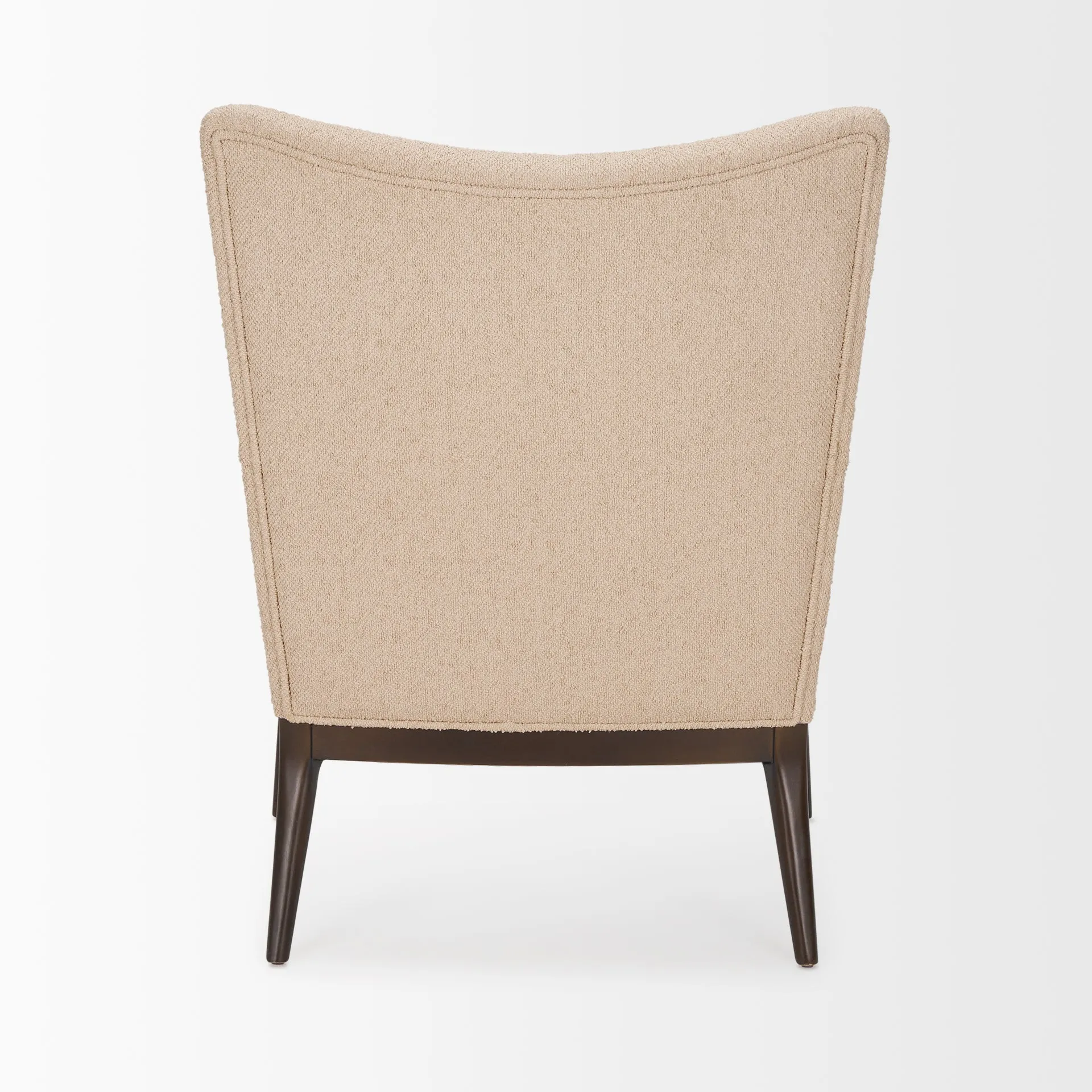 Arius Beige Boucle Accent Chair