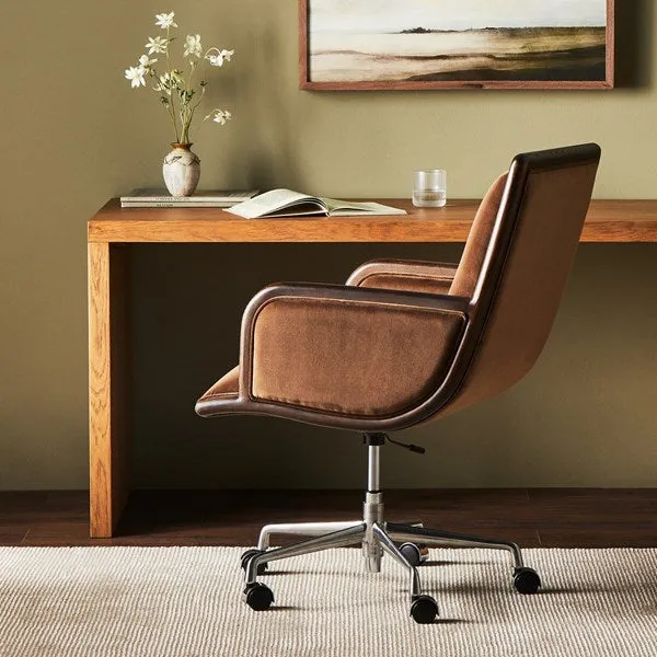 Arkwell Desk Chair - Sapphire Coco