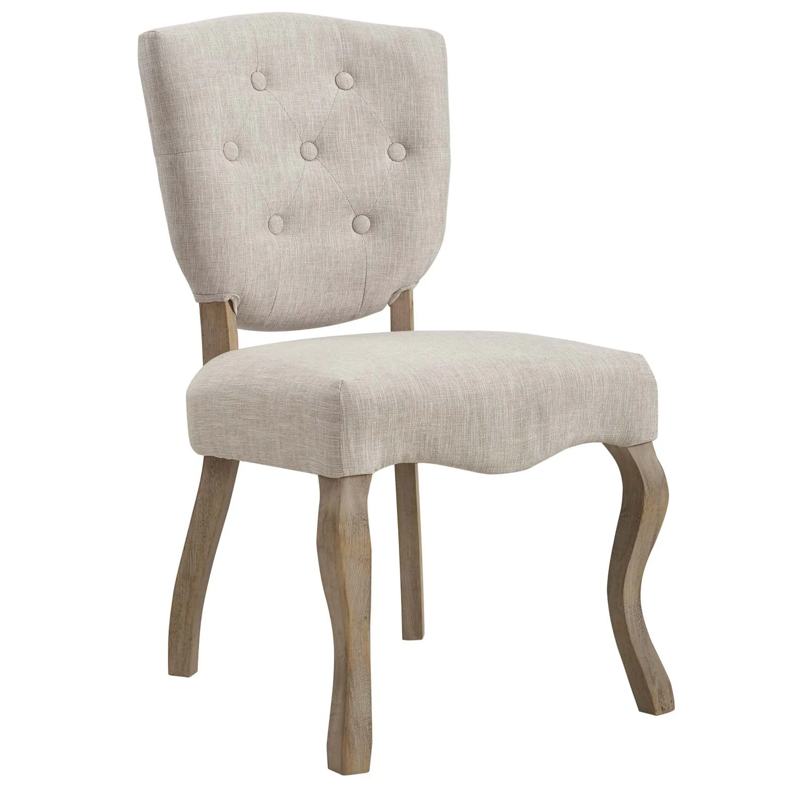Array Vintage French Upholstered Dining Side Chair by Modway