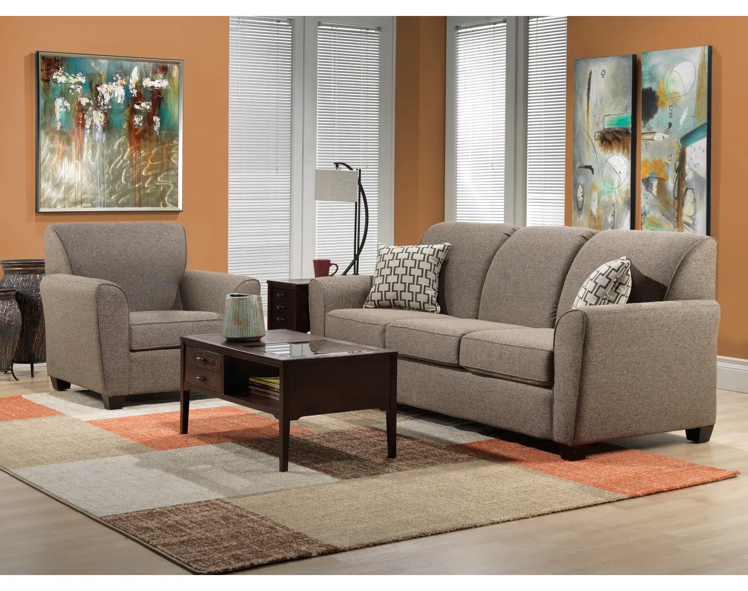 Ashby Chair - Brown